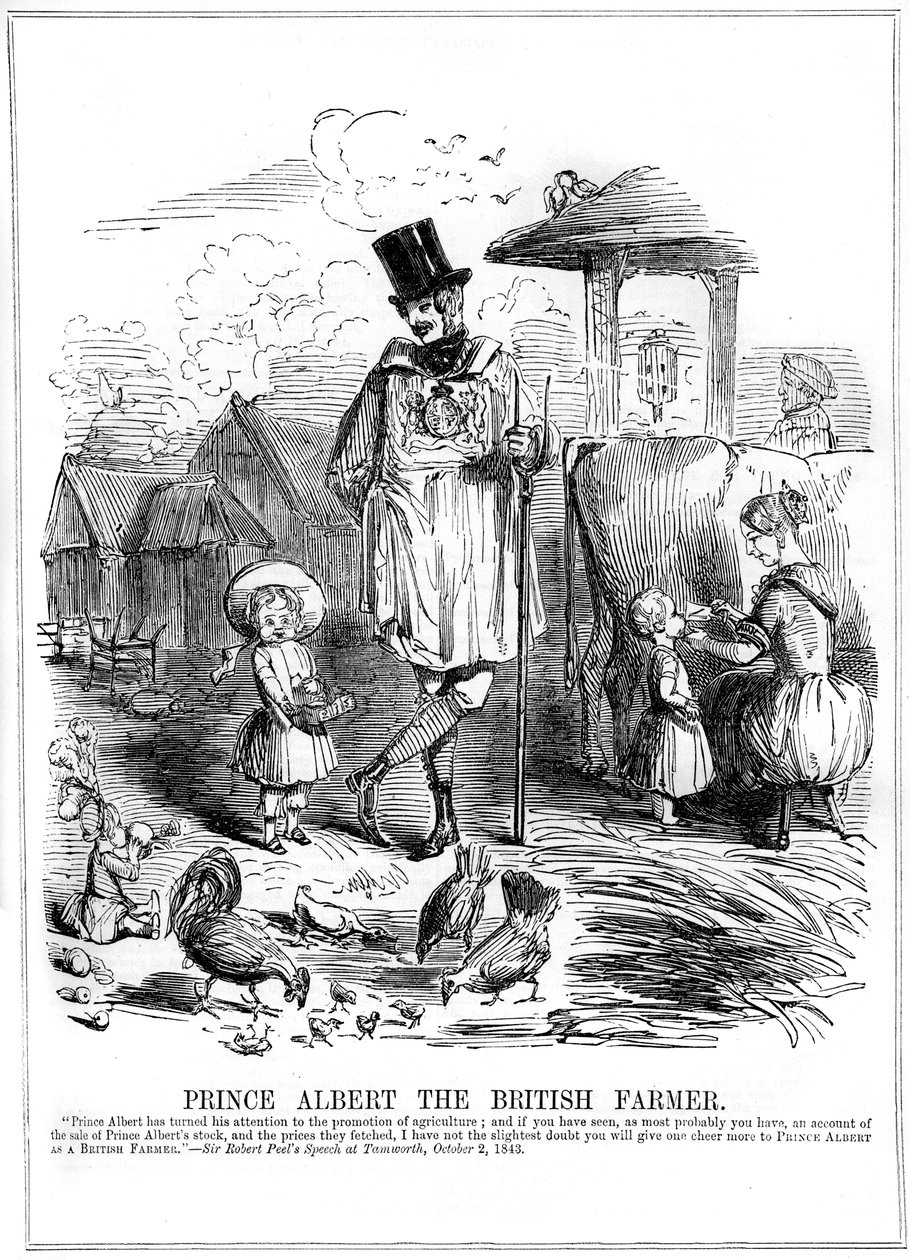 英国农民阿尔伯特亲王，1843年 作者 不明