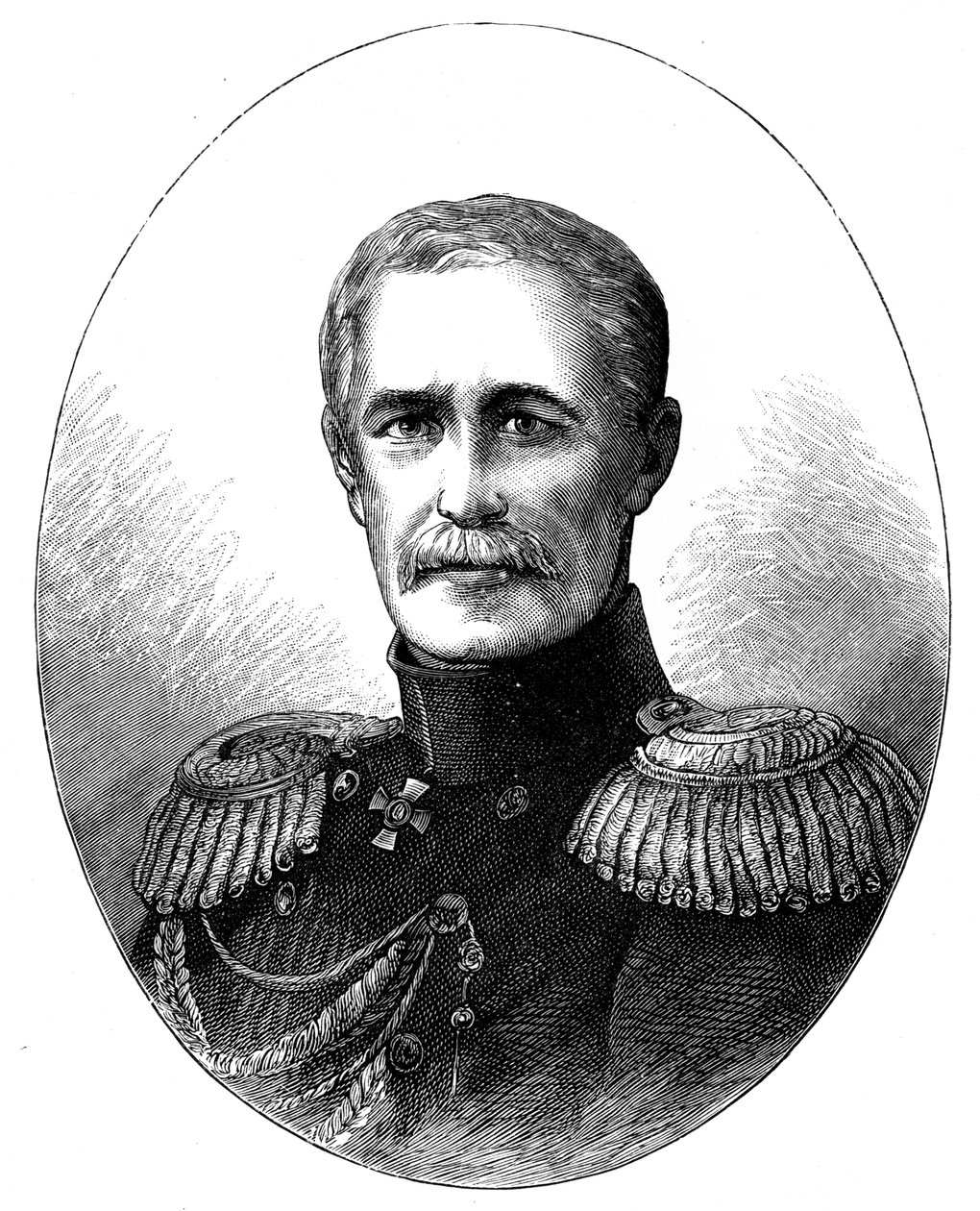 亚历山大·谢尔盖耶维奇·门希科夫王子（1787-1867），俄罗斯军事指挥官 作者 不明