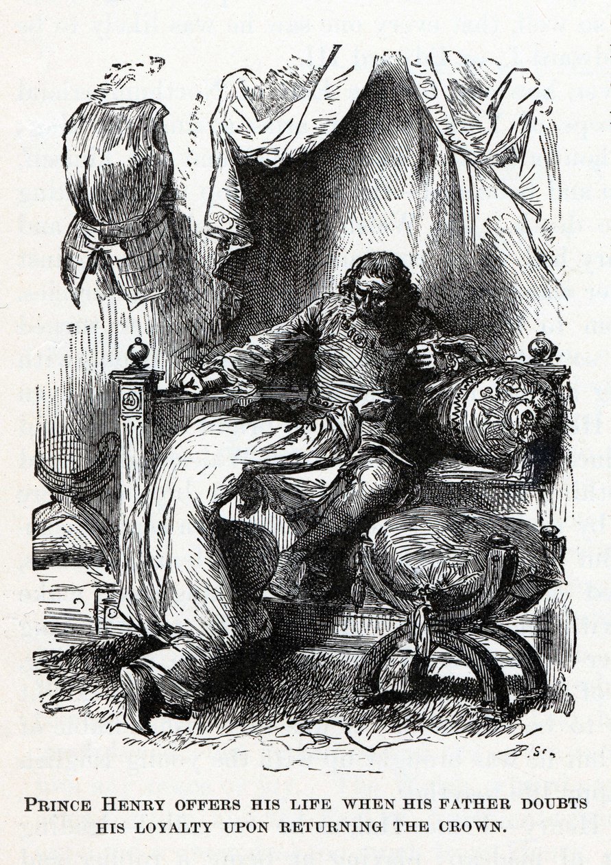 1882年，亨利王子（Henry Prince）的父亲在归还王冠时对自己的忠诚表示怀疑，从而献出生命 作者 不明
