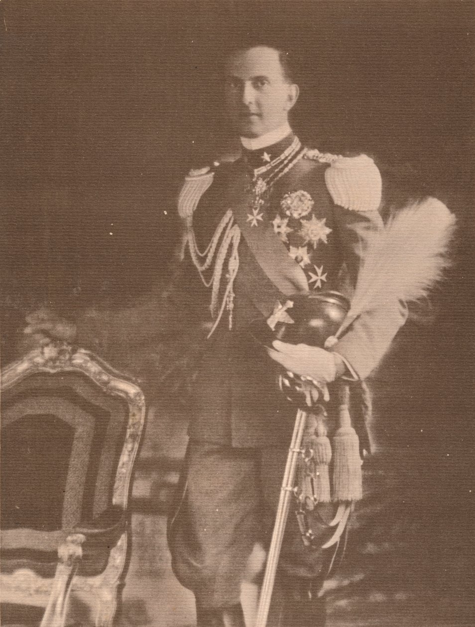 意大利翁贝托亲王，大约在1933年 作者 不明