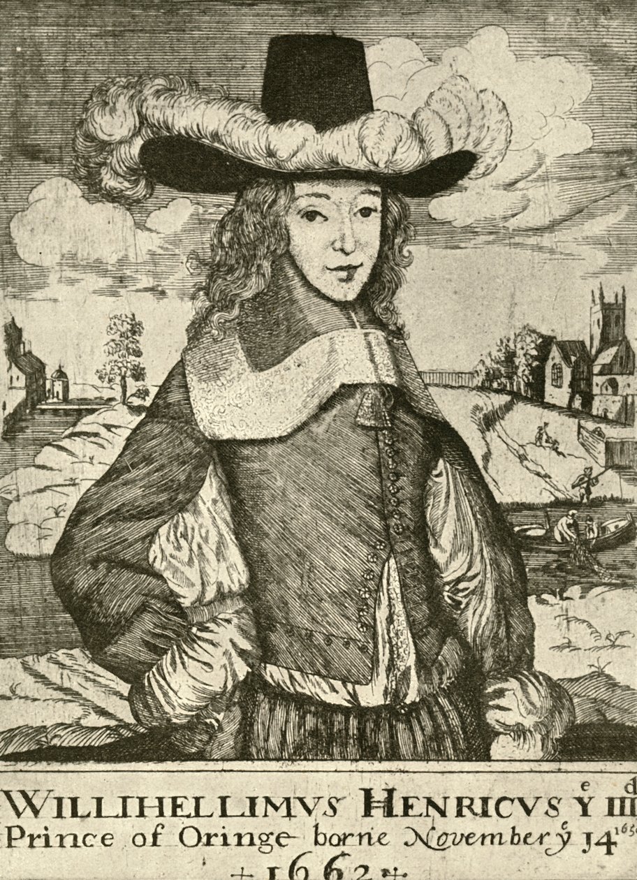 奥兰治威廉王子（William Prince）在其十三年，c1662，1928年。 作者 不明