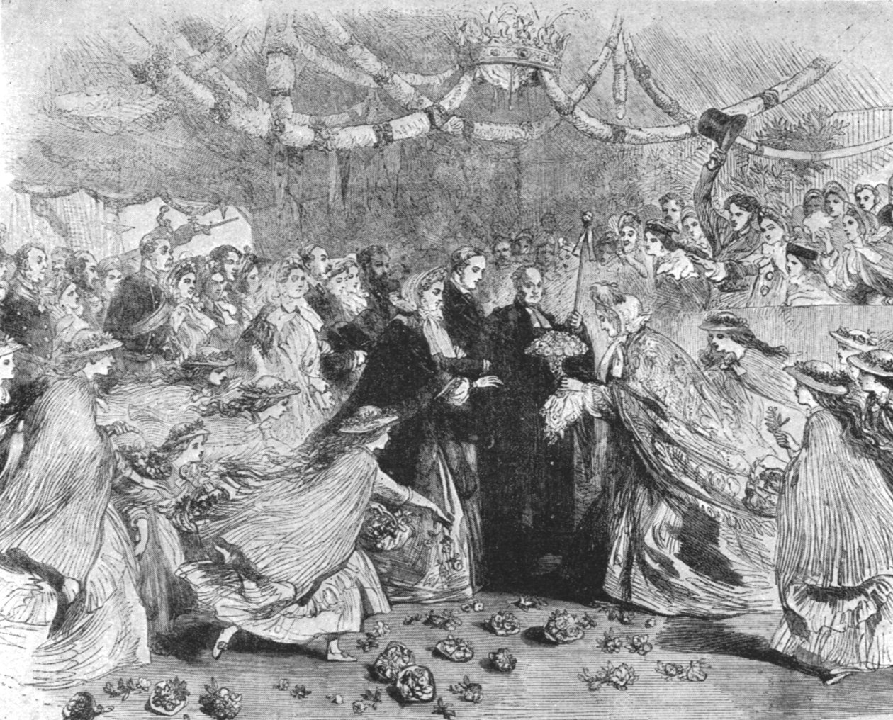 1863年... 1901年，亚历山德拉公主（Prince Alexandras）到达英国。 作者 不明