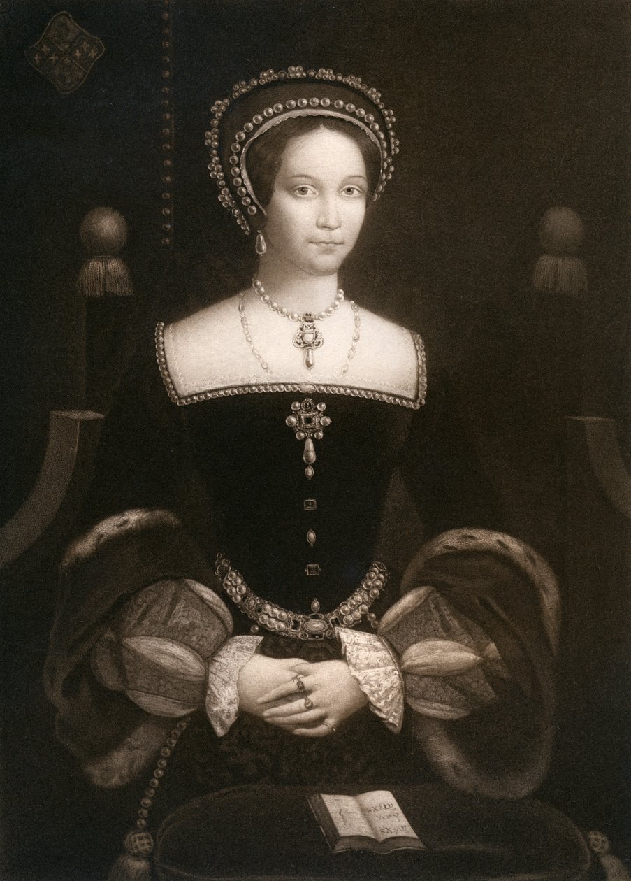 玛丽公主，后来的玛丽一世女王，c1537，1902年 作者 不明