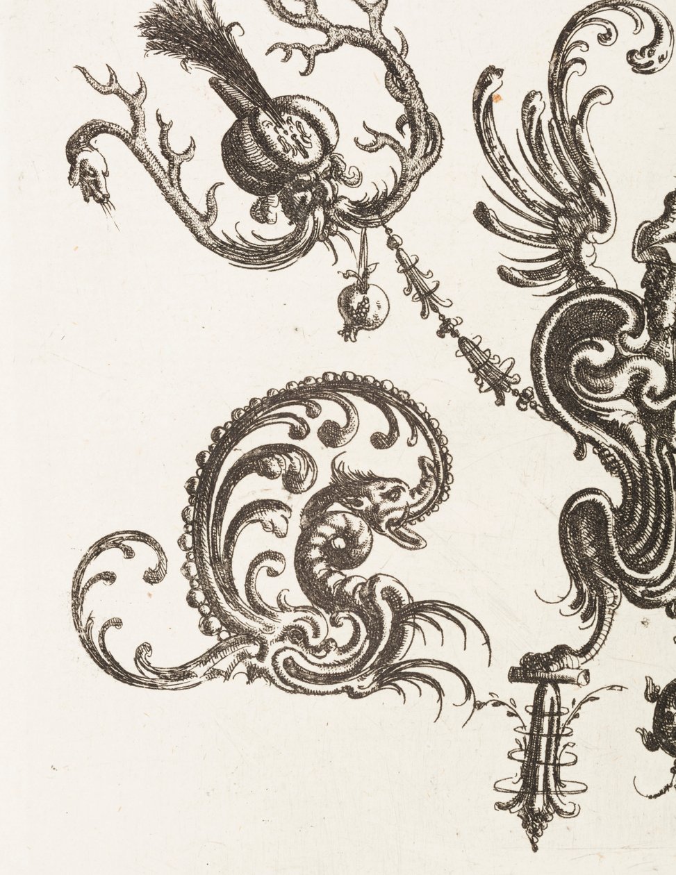印刷品，第48版，来自NeüwGrotteßkenBuch（新怪诞书），1610年 作者 不明