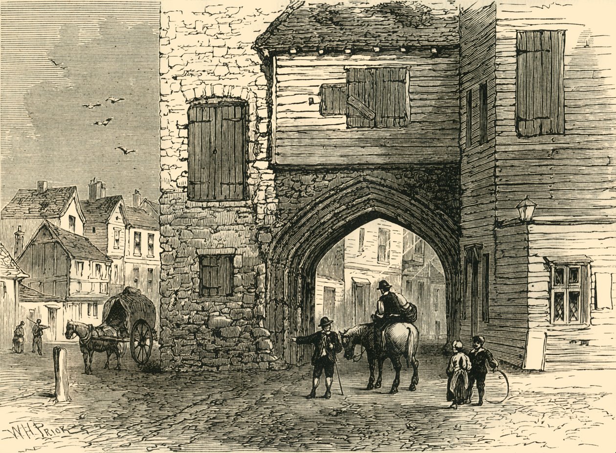 圣玛丽·奥弗利修道院（Primary of St.Mary Overy），1700年，建于1878年。 作者 不明