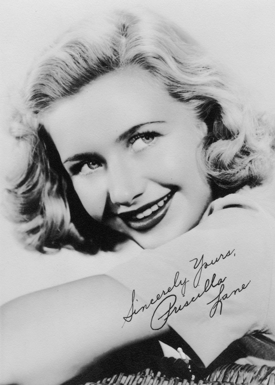Priscilla Lane 1915-1995，美国女演员和歌手，c1930年代 作者 不明