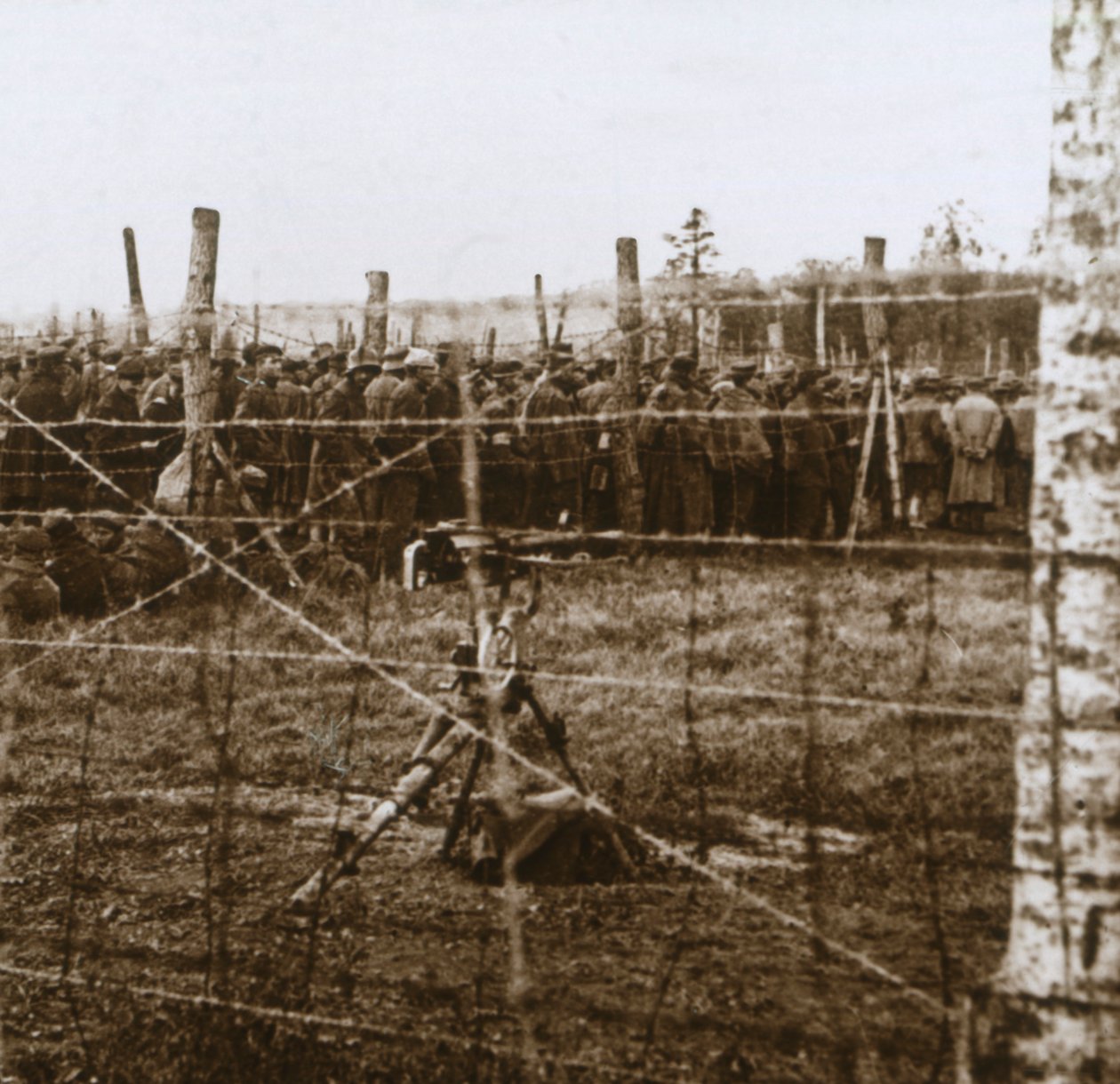 法国北部Dead Mans Hill死人监狱的囚犯，c1914-c1918 作者 不明