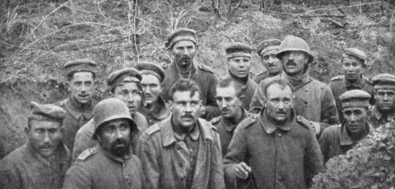 1917年4月第一次世界大战兰斯的囚犯 作者 不明