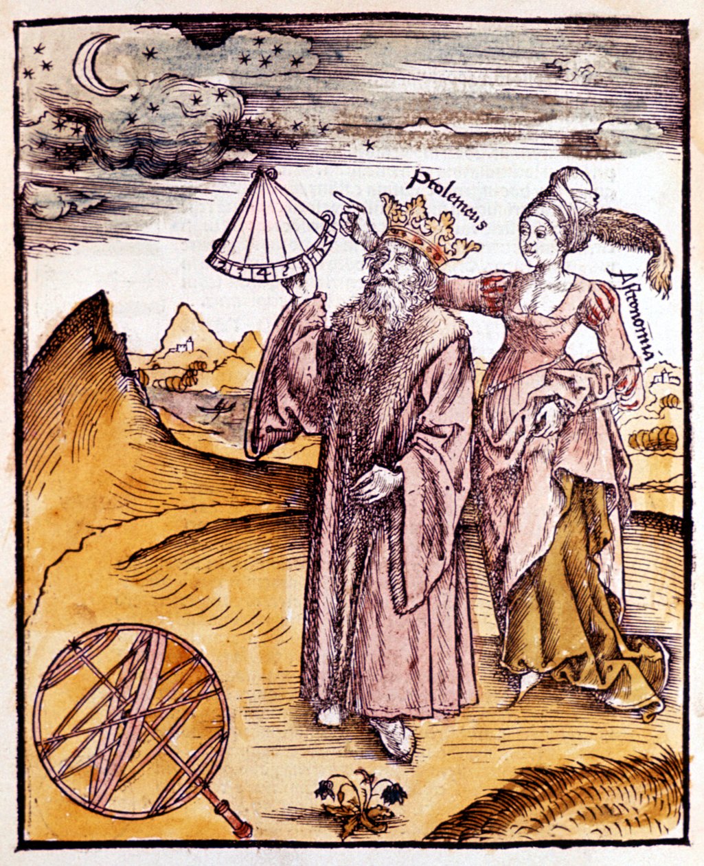 托勒密，亚历山大·希腊天文学家和地理学家，1508年 作者 不明