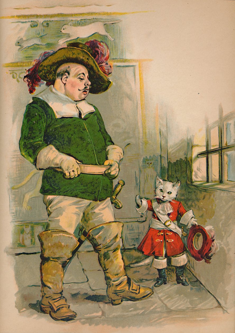 穿靴子的猫，1903年 作者 不明