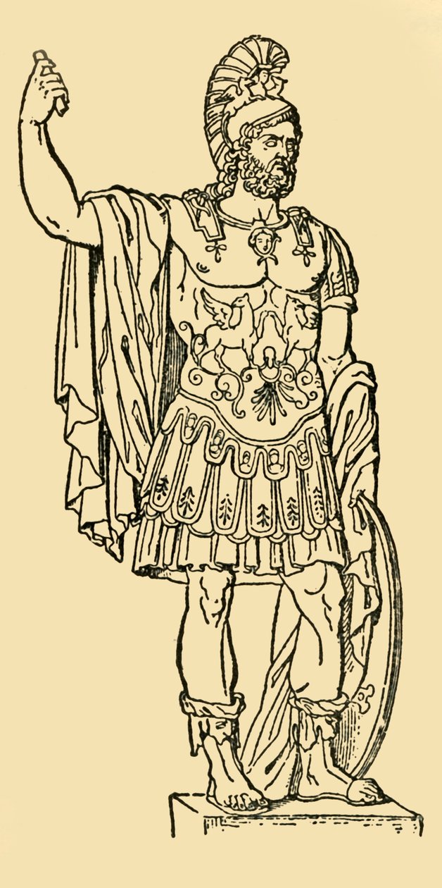 伊庇鲁斯国王Pyrrhus，摄于1930年。 作者 不明