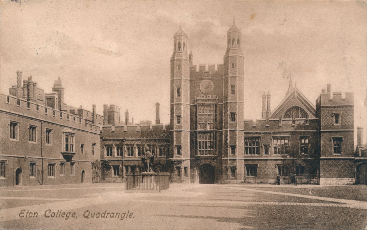 四边形，伯克希尔大学伊顿公学，c1905 作者 不明