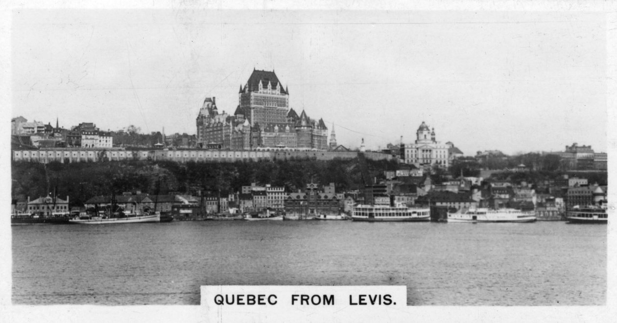 加拿大列维斯（Levis）的魁北克省（c1920s） 作者 不明