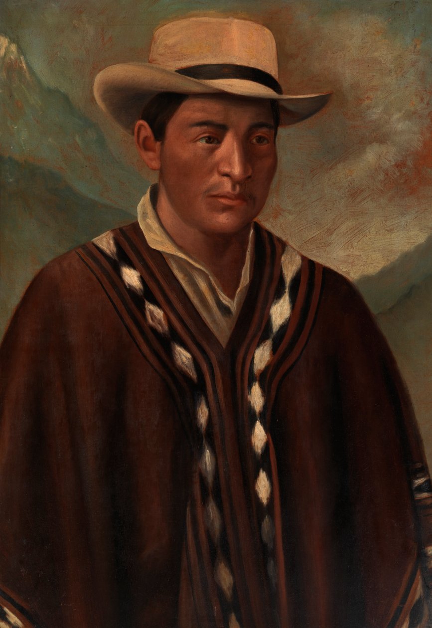 克丘亚印第安人，约1890-1892年。 作者 不明