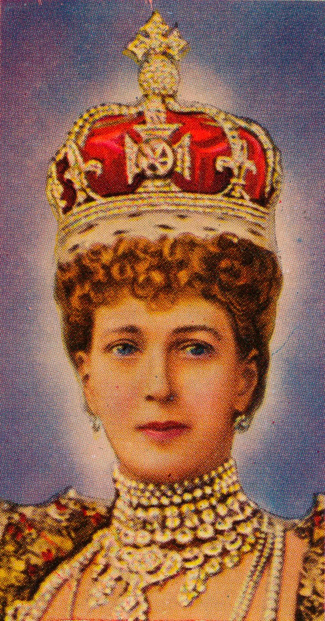 1902 1935年，爱德华七世国王加冕的亚历山德拉女王（Queen Alexandra） 作者 不明