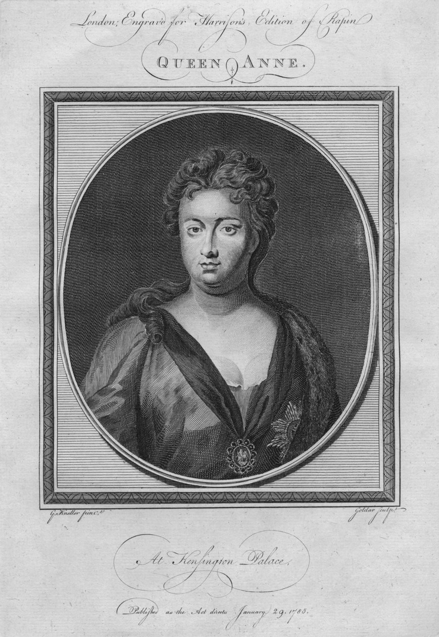 安妮女王（Queen Anne），1785年 作者 不明