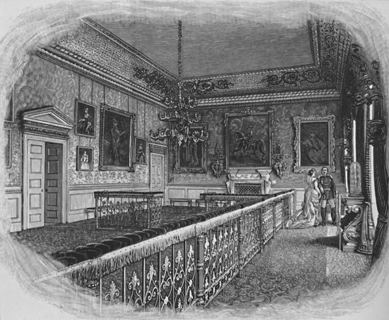 安妮女王客房（Queen Annes Room），1886年 作者 不明