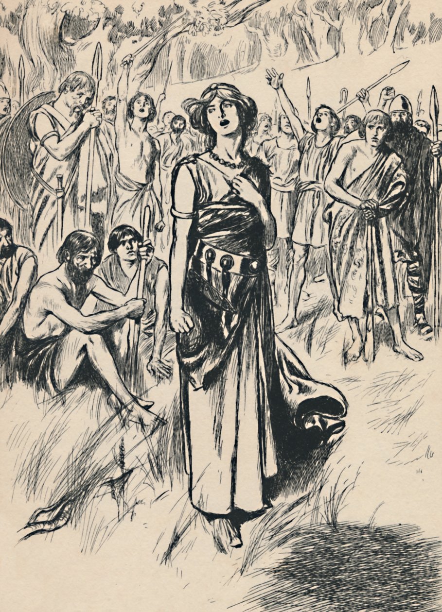 博阿迪恰女王和她的士兵们，c1907 作者 不明