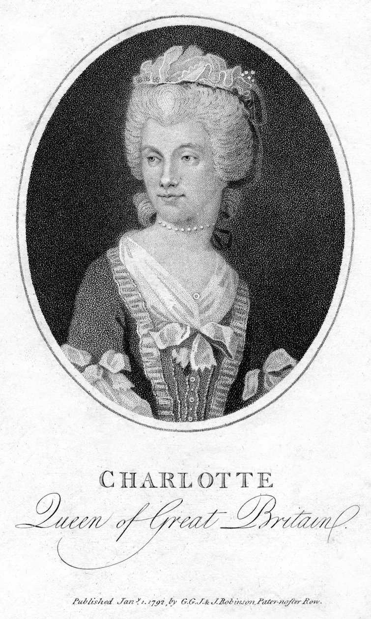 夏洛特皇后（Queen Charlotte），乔治三世的女王妃，1792年 作者 不明