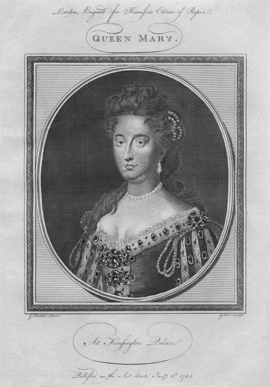 玛丽女王（Queen Mary），1785年 作者 不明