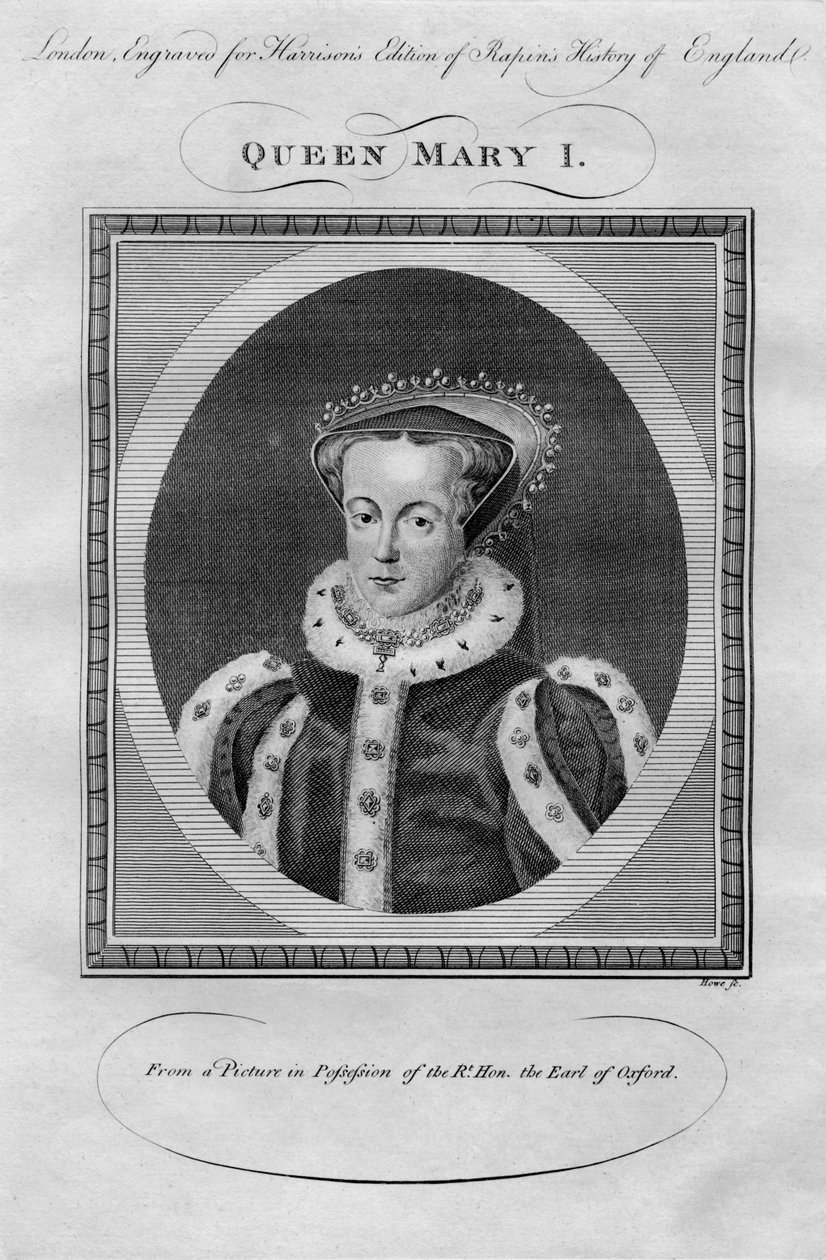 玛丽一世女王（Queen Mary I），1780年代。 作者 不明