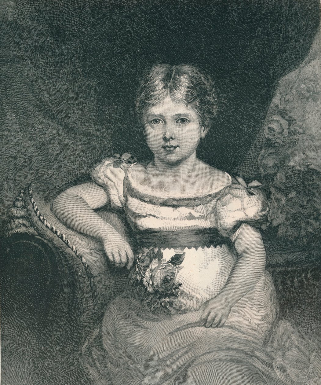 维多利亚女王1819-1901年，六岁，1894年 作者 不明