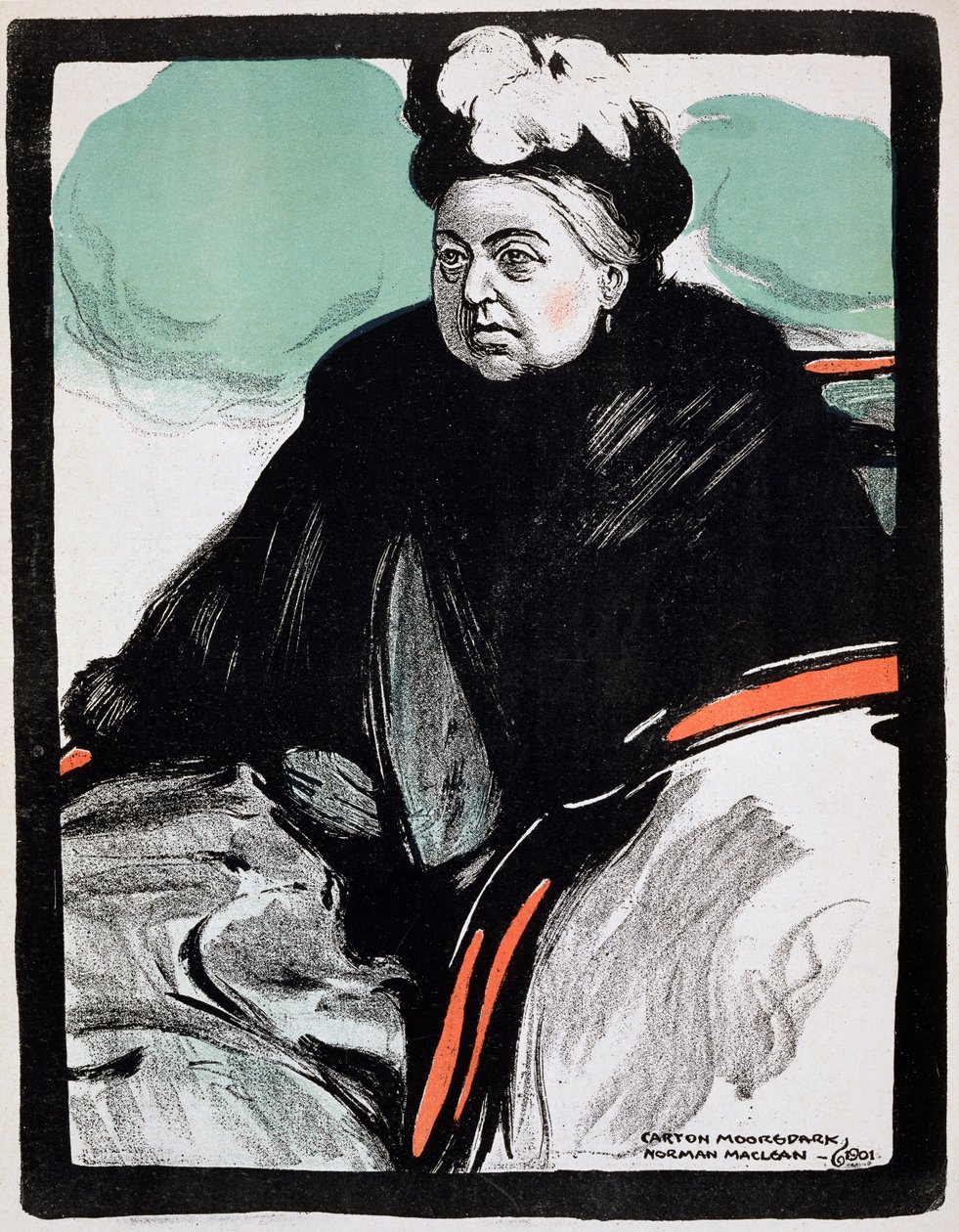 维多利亚女王，1901年 作者 不明
