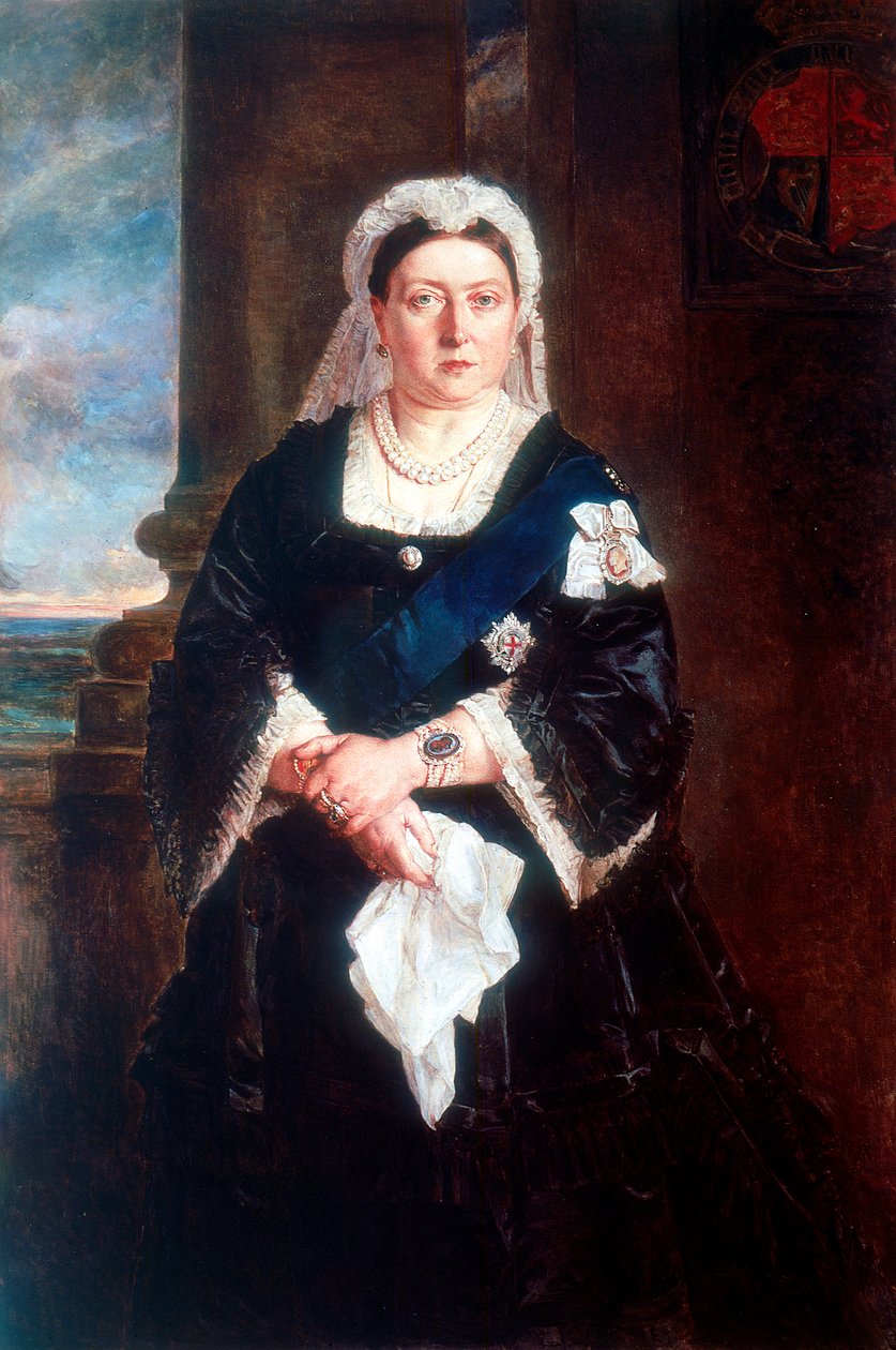 维多利亚女王，c1880 作者 不明
