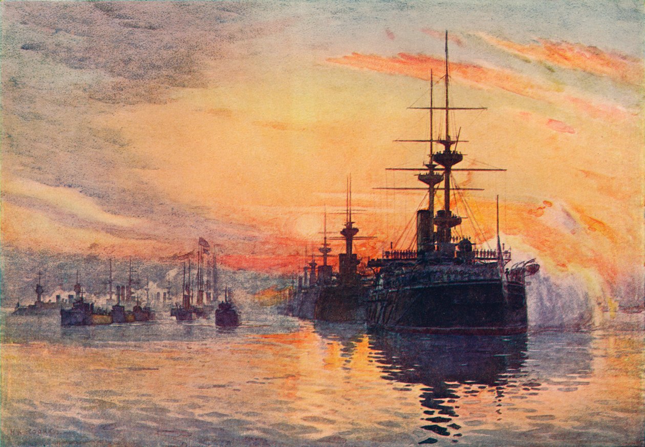 1901年2月1日，维多利亚女王的最后一次航行，1906年 作者 不明