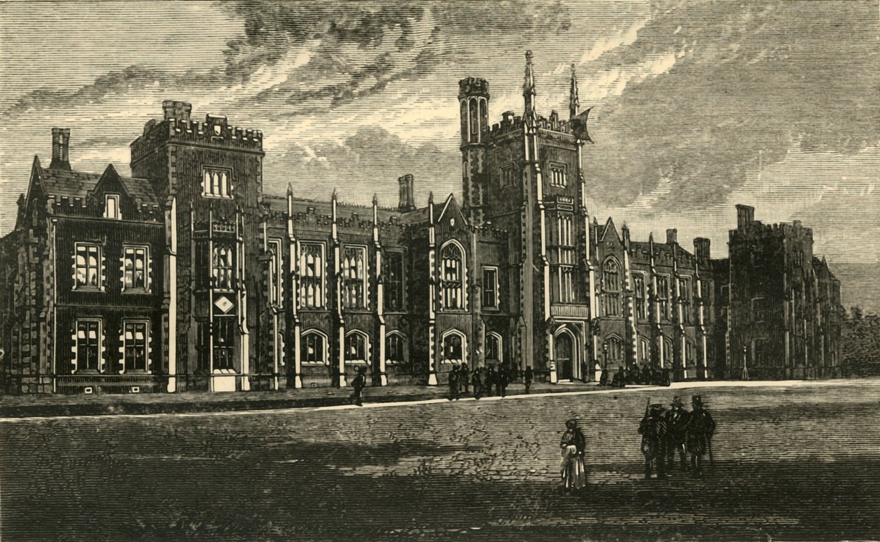 皇后学院，1898年。 作者 不明