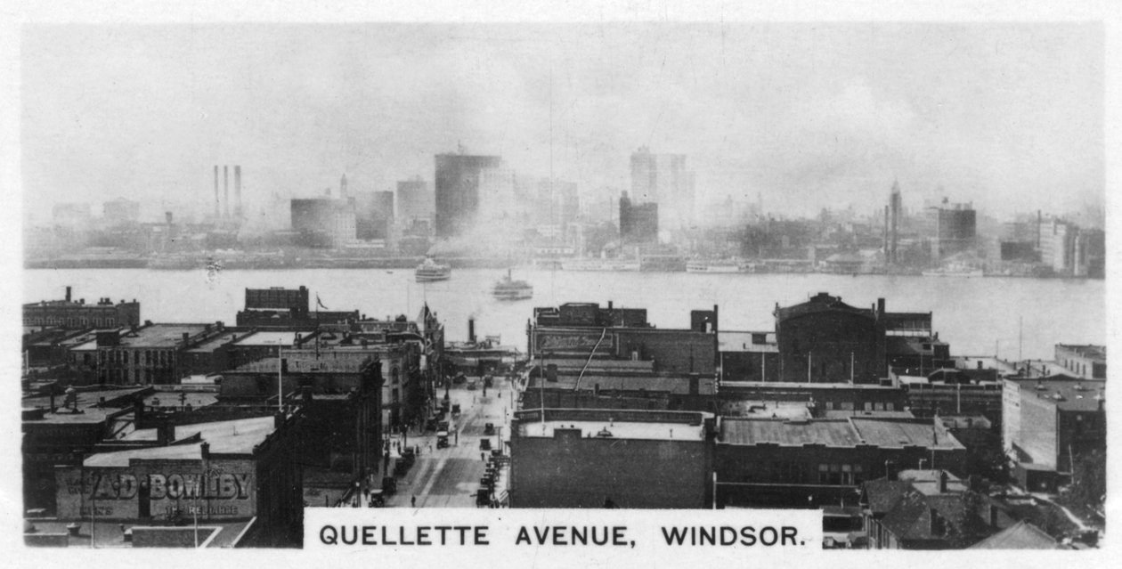加拿大安大略省温莎Quellette大道，建于1920年代 作者 不明
