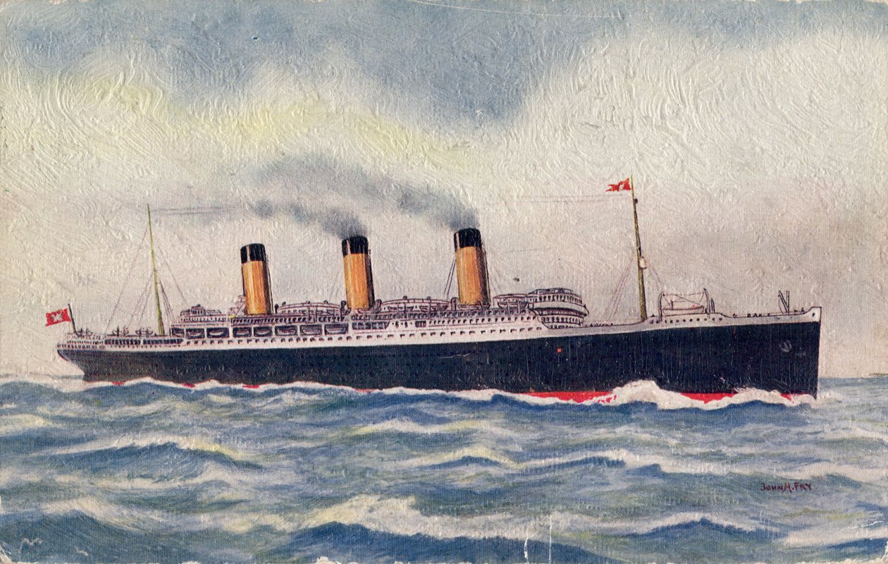RMS Majestic，白星航运，1935年。 作者 不明