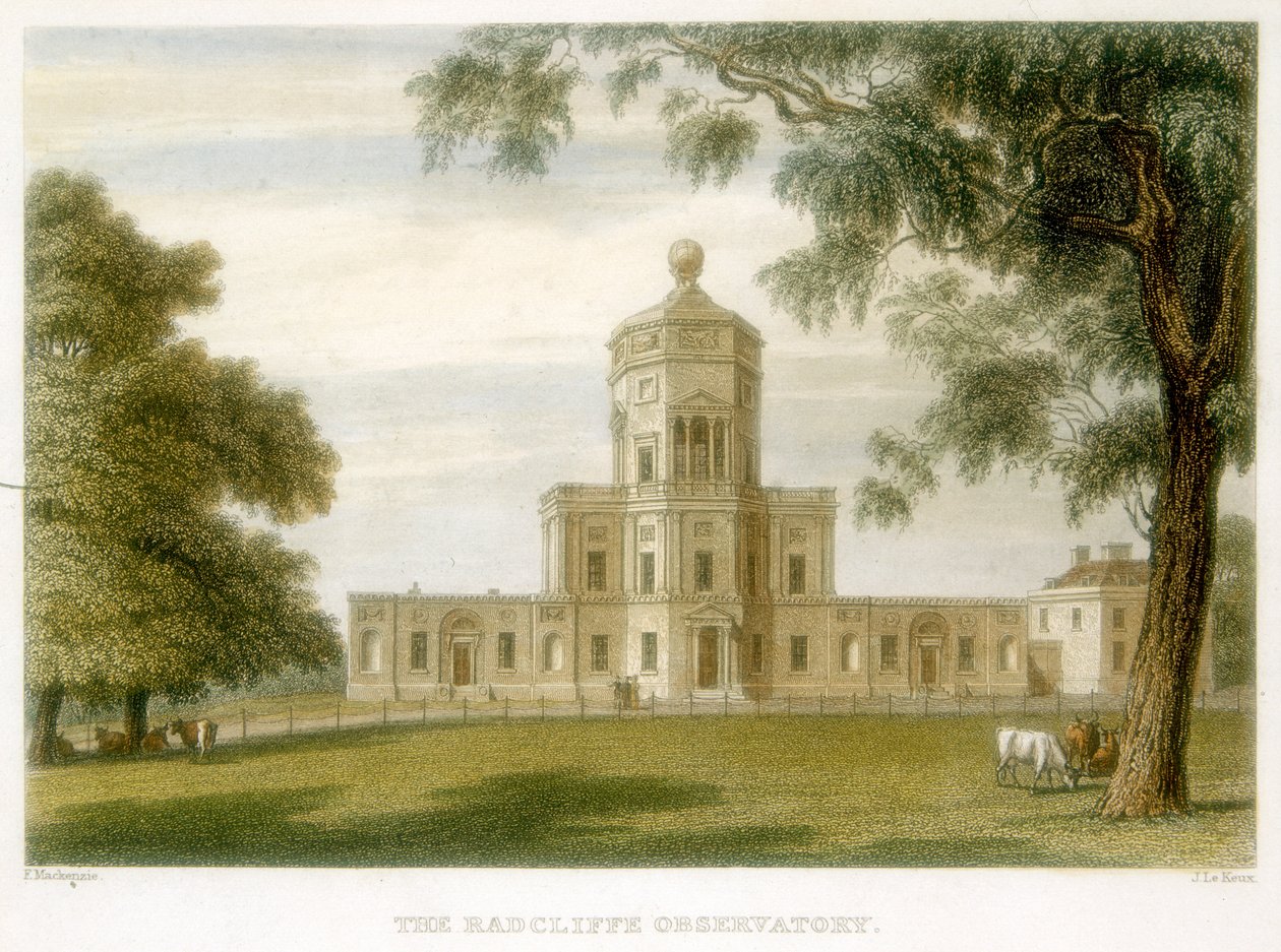 拉德克利夫天文台，英国牛津，1834年 作者 不明