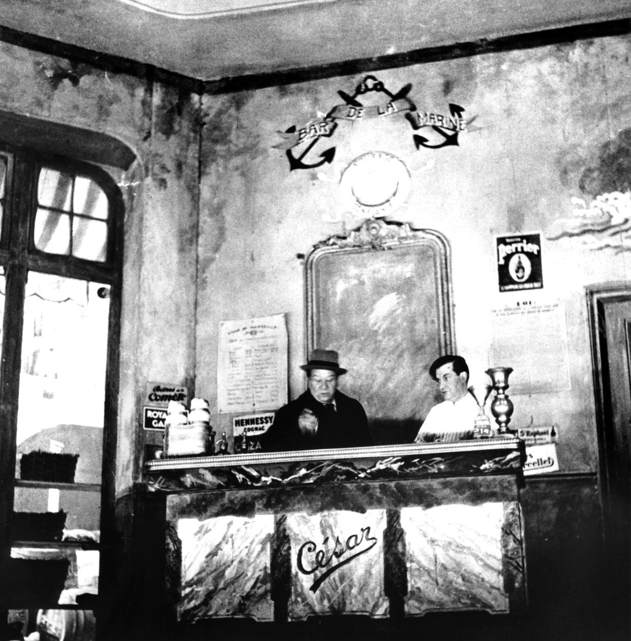 法国演员雷木（Raimu）出演马塞尔·帕格诺尔斯（Marcel Pagnols）表演塞萨尔（Cesar），c1936-1946 作者 不明