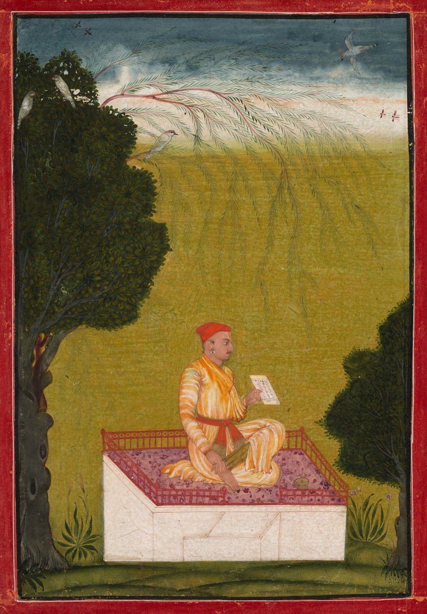 戴勒斯古勒（Guler）的拉贾·达利普·辛格（Raja Dalip Singh），c。 1720。 作者 不明
