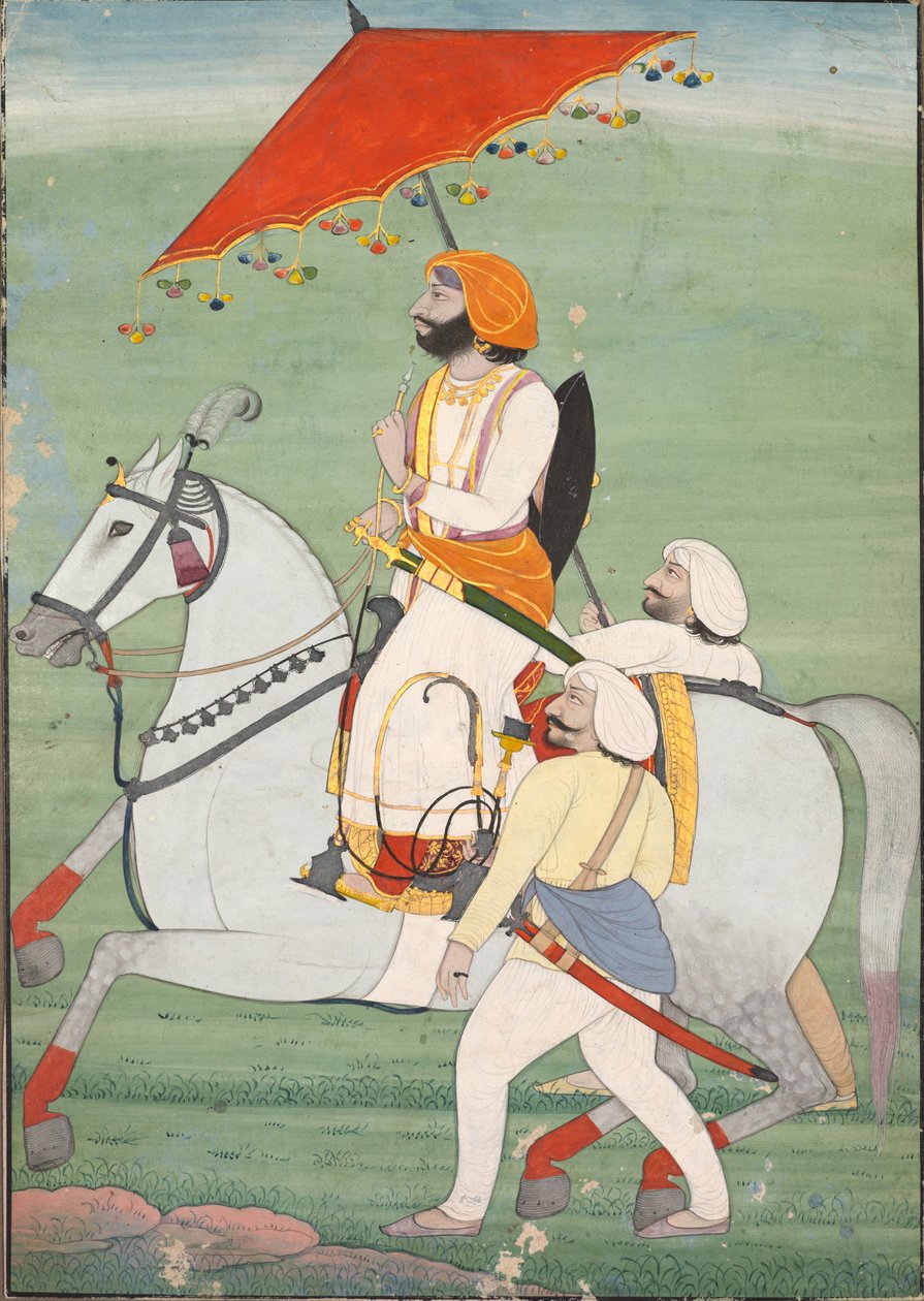 Raja Gulab Singh，c。 1830-1840年。 作者 不明