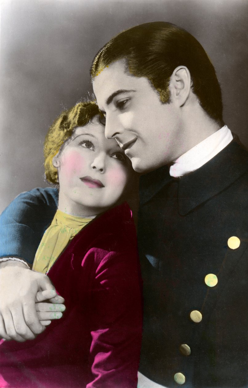 拉蒙·诺瓦罗（Ramon Novarro）1899-1968年和多萝西·乔丹（Dorothy Jordan）1906-1988年，二十世纪 作者 不明