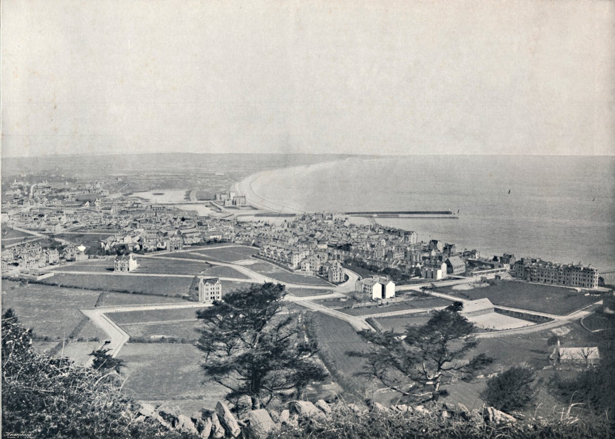 拉姆西（Ramsey）-从阿尔伯特塔（Albert Tower），1895年 作者 不明