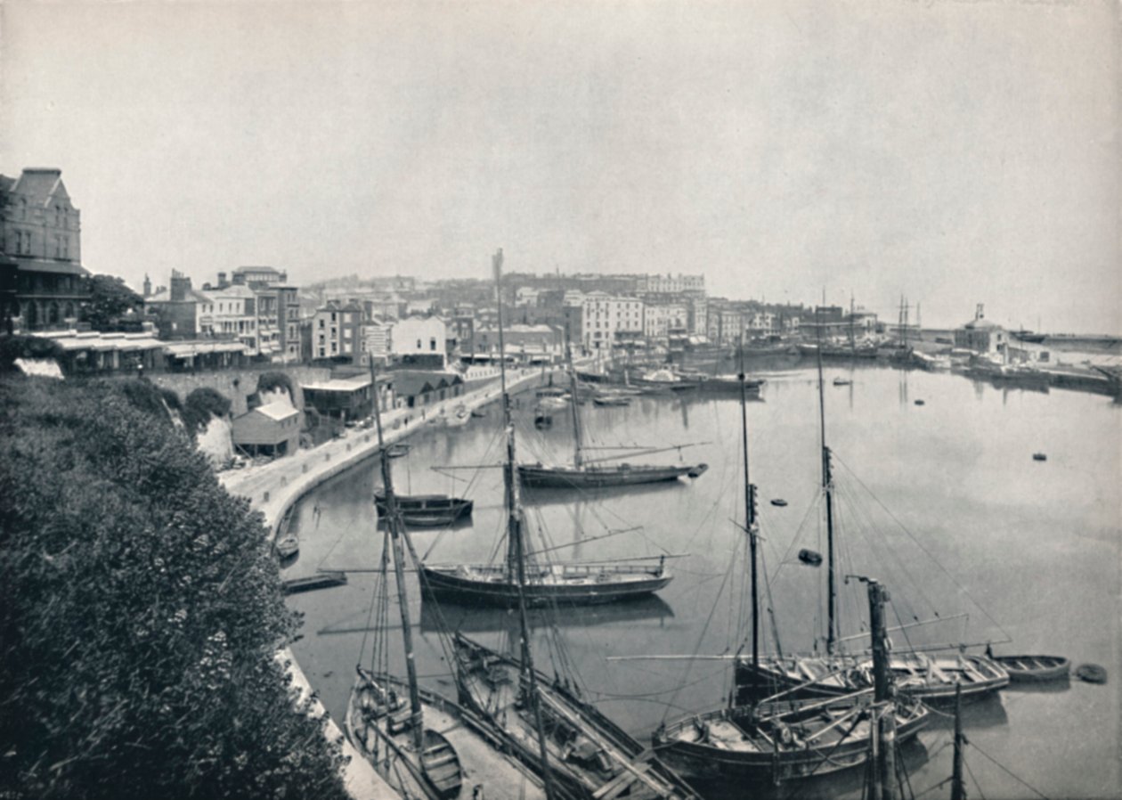 拉姆斯盖特-海港，1895年 作者 不明