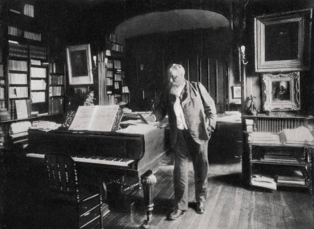 Raoul Pugno，法国音乐家和作曲家，1905年 作者 不明