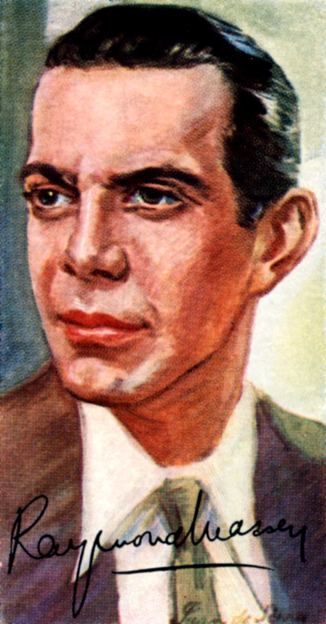 雷蒙德·哈特·梅西（Raymond Hart Massey），1896-1983年，加拿大演员，二十世纪 作者 不明