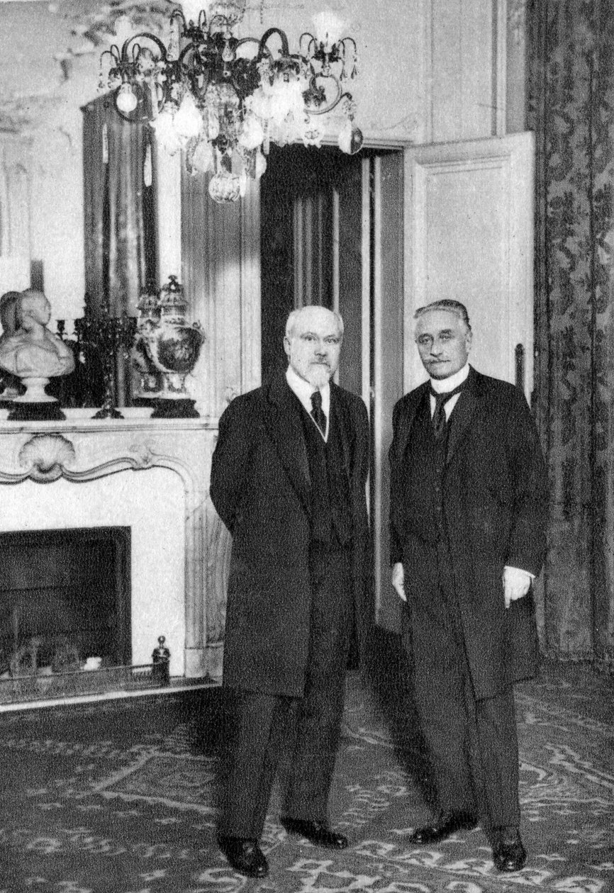 雷蒙·庞加莱（Raymond Poincare），法国政治家，1920年。 作者 不明