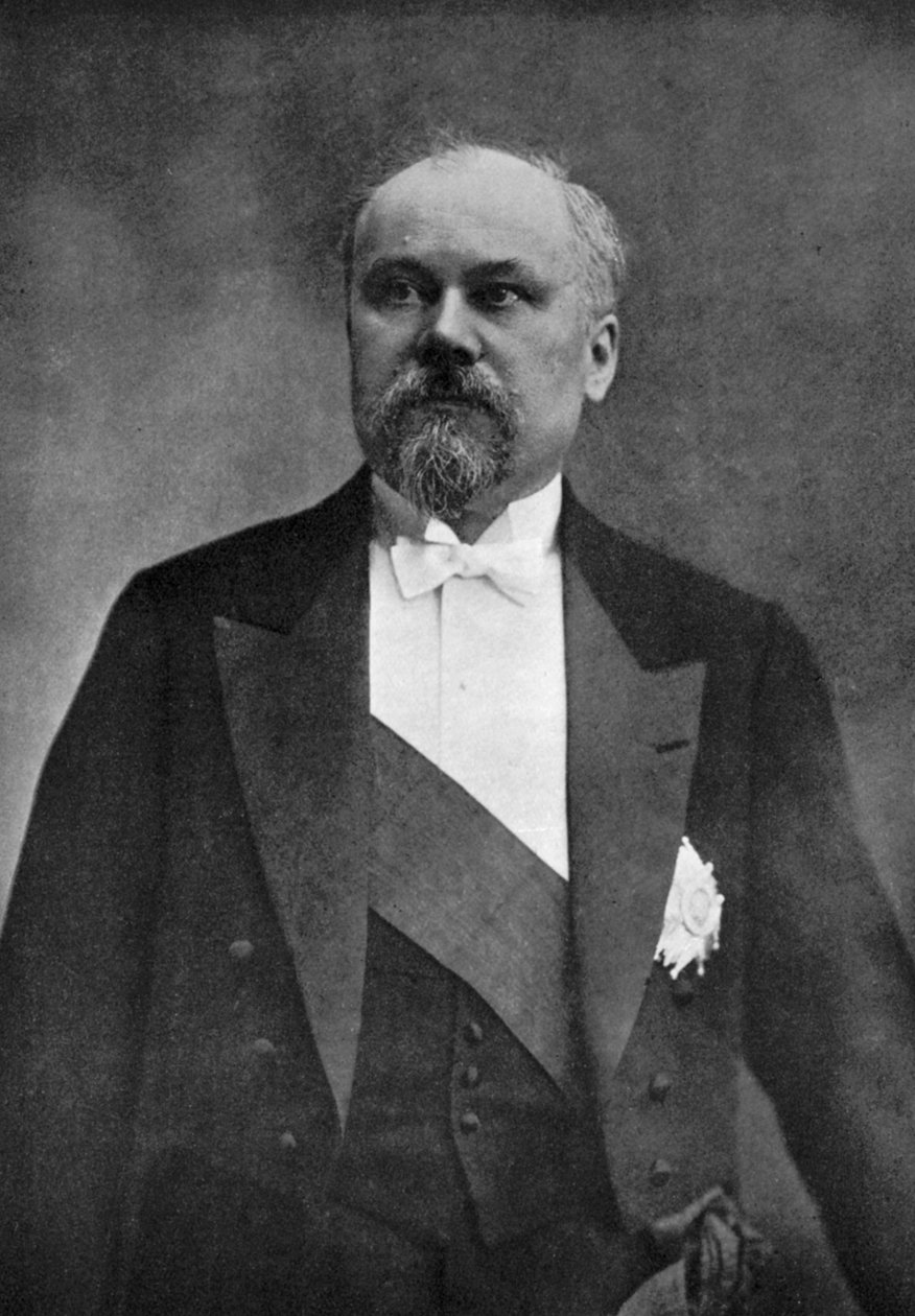 法国政客雷蒙德·庞加莱（Raymond Poincare），摄于1920年。 作者 不明