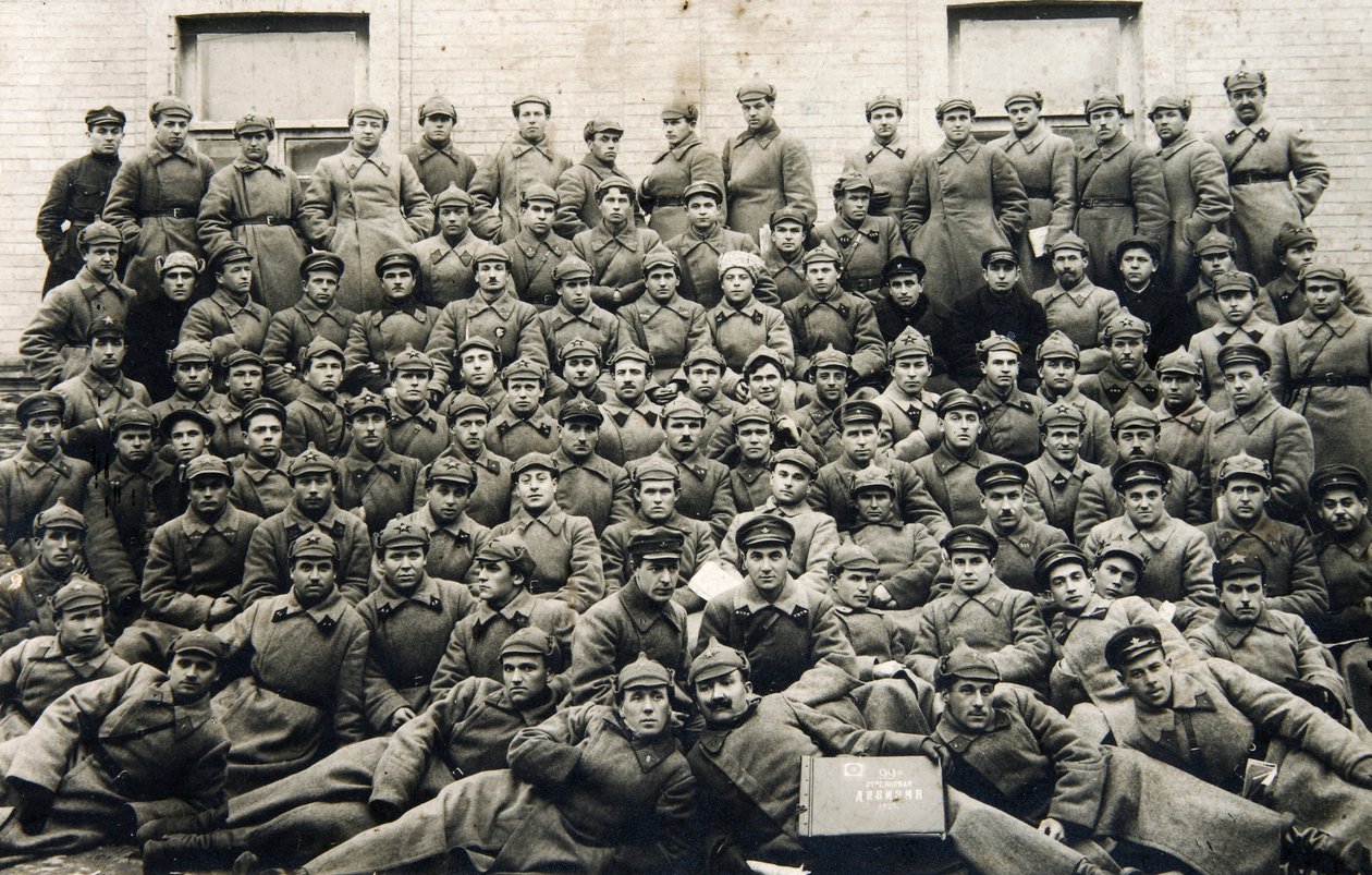 苏联第99步兵师的红军士兵，1928年 作者 不明
