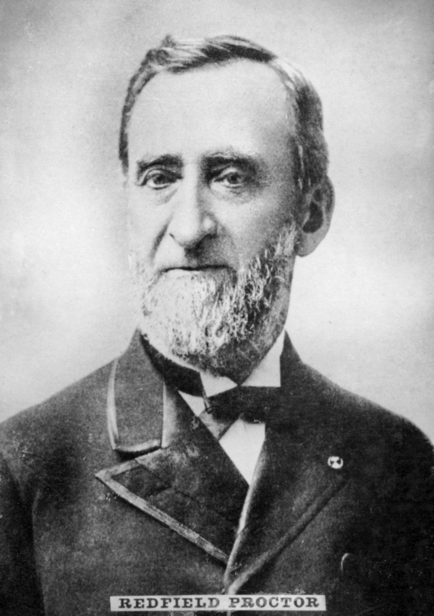 雷德菲尔德·普罗克（Redfield Proctor），1831-1908年，1920年代 作者 不明