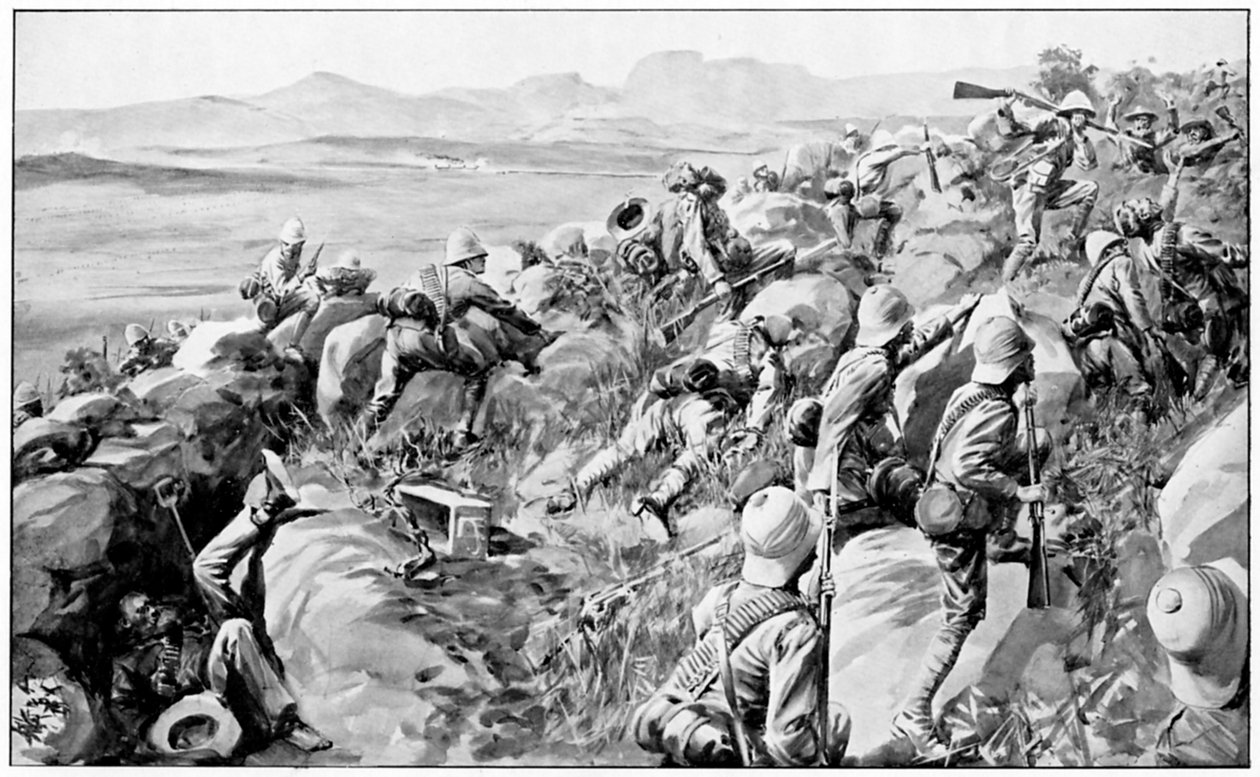 Ladysmith的救济-1900年2月19日在Hlangwane Hill的最后一次抢劫 作者 不明