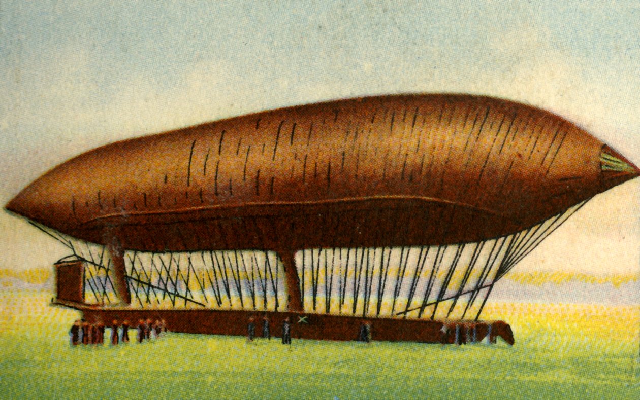 雷纳德和克雷布斯飞艇，1884年，1932年。 作者 不明