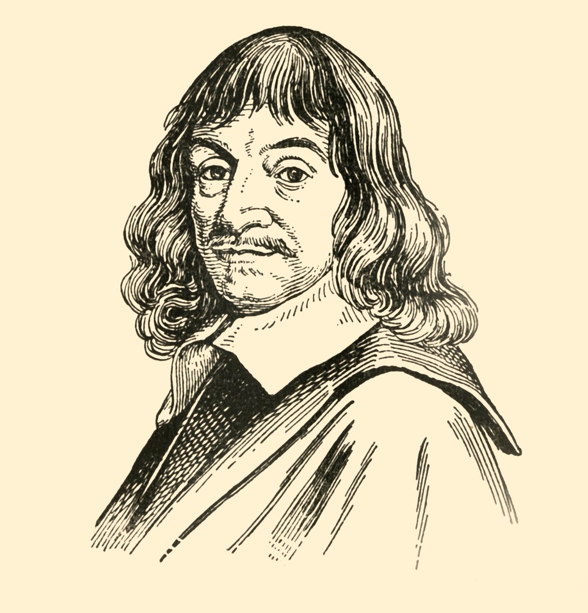 雷内·笛卡尔（Rene Descartes），1933年。 作者 不明