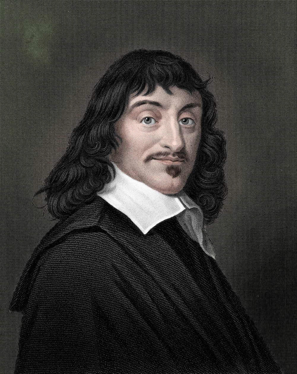 雷内·笛卡尔（Rene Descartes），法国哲学家和数学家，1835年 作者 不明