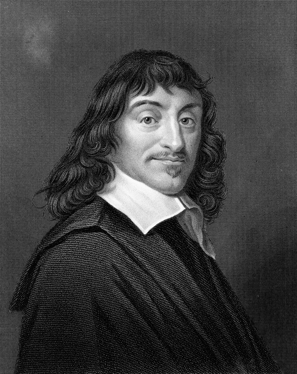 雷内·笛卡尔（Rene Descartes），法国哲学家和数学家，1835年 作者 不明